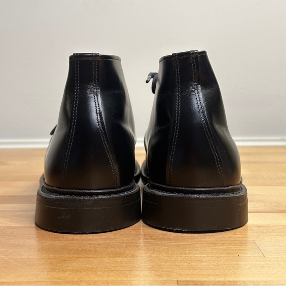 Red Wing Postman Chukka Genuine Leather Black Boots Size US 10.5 Men Authentic - Picture 3 of 8